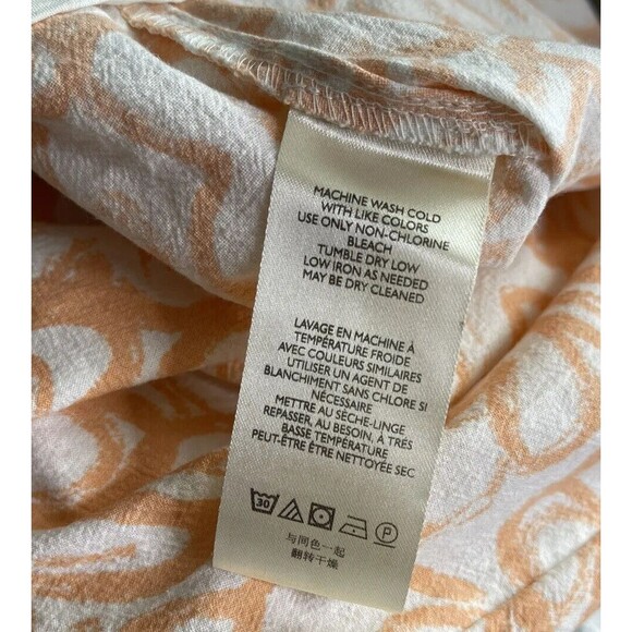 FREE PEOPLE Love So Right Cotton Wide Leg Pants - Color: Orange, Size 14  NWOT - Picture 7 of 8